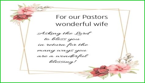 Inspiring Quotes For Pastors' Wives